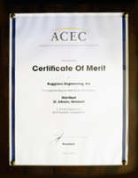 2014 American Council of Engineering Companies Certificate of Merit